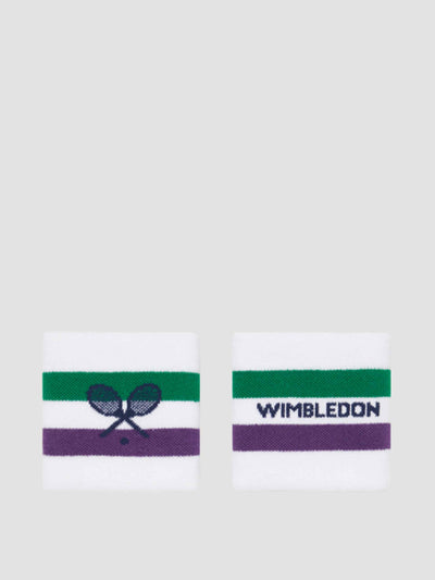 Wimbledon Wrist sweatbands (pack of 2) at Collagerie