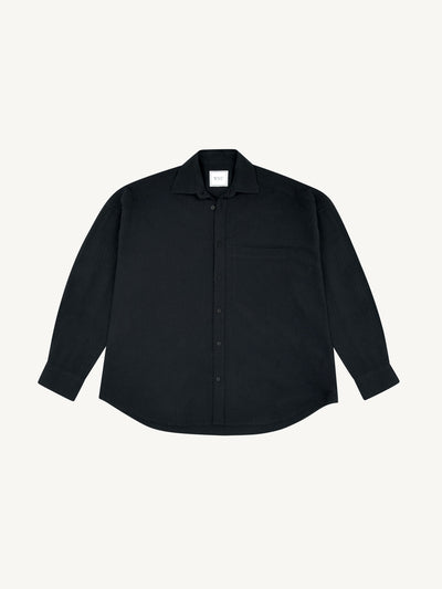 With Nothing Underneath The Weekend in navy blue at Collagerie