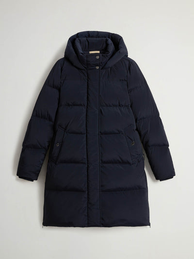 Woolrich Long kelly down jacket at Collagerie