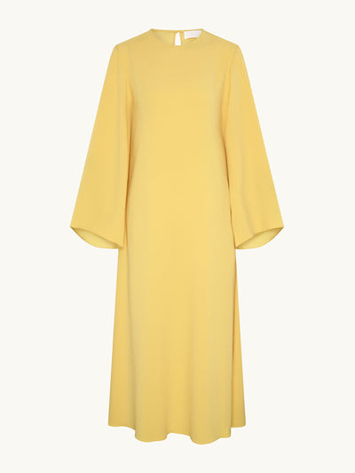 Racil Yellow Jackie kaftan dress at Collagerie