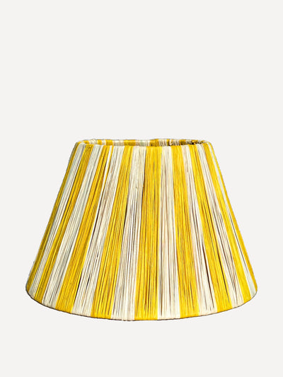 Arbala Tangier raffia lampshade in Soleil at Collagerie