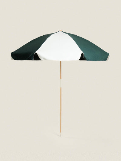 Zara Home Acacia beach umbrella with contrast colours at Collagerie