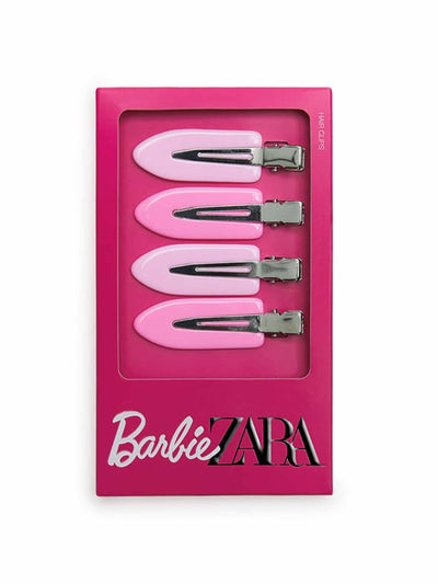 Zara Barbie hair clips at Collagerie
