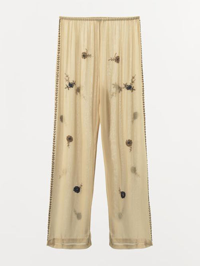 Zara Beaded trousers at Collagerie