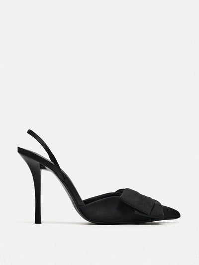 Zara Bow heel shoes at Collagerie