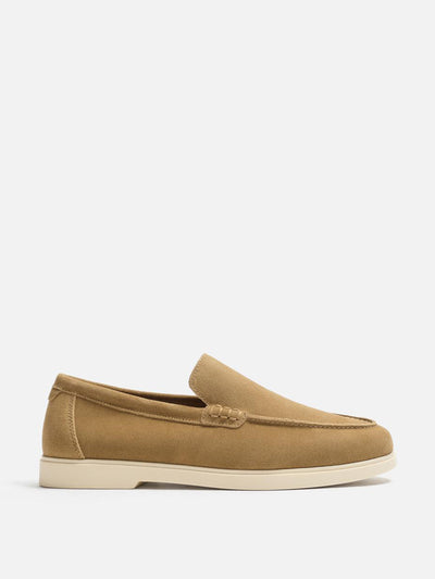 Zara Casual leather loafers at Collagerie