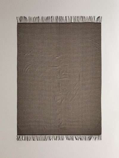 Zara Home Check throw with fringing at Collagerie