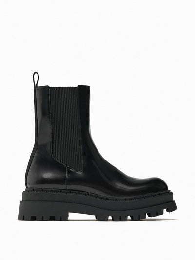 Zara Track sole Chelsea boots at Collagerie