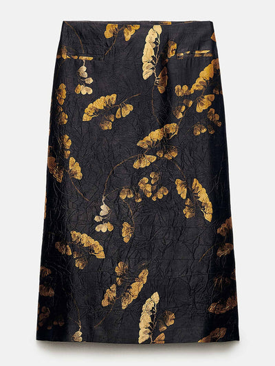 Zara Printed skirt at Collagerie