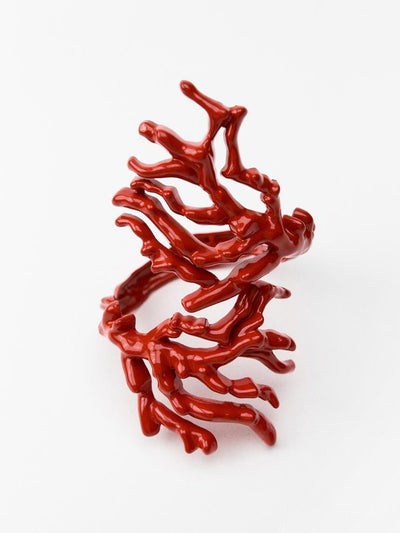 Zara Coral-effect bracelet at Collagerie