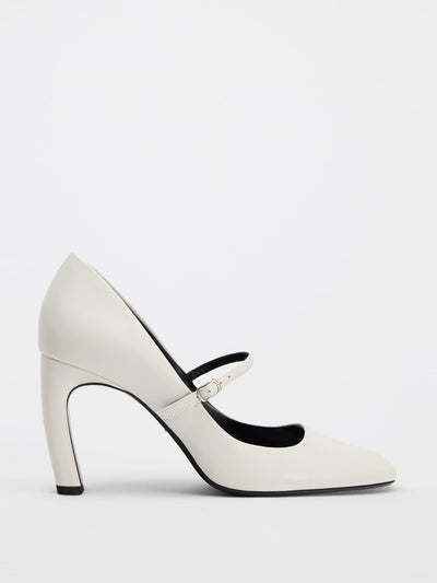 Zara Curved-heel shoes at Collagerie