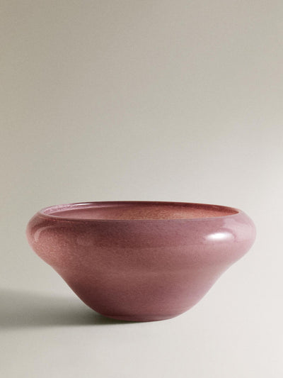 Zara Home Decorative glass bowl at Collagerie