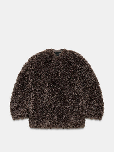 Zara Faux fur coat zw collection at Collagerie