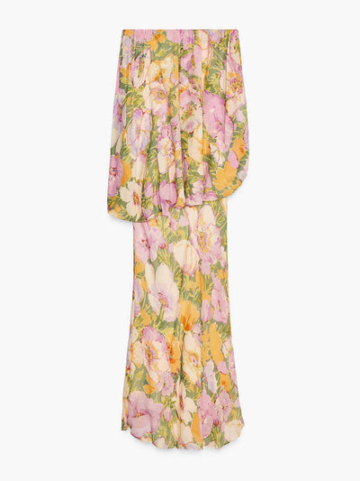 Zara Floral print dress ZW Collection limited edition at Collagerie