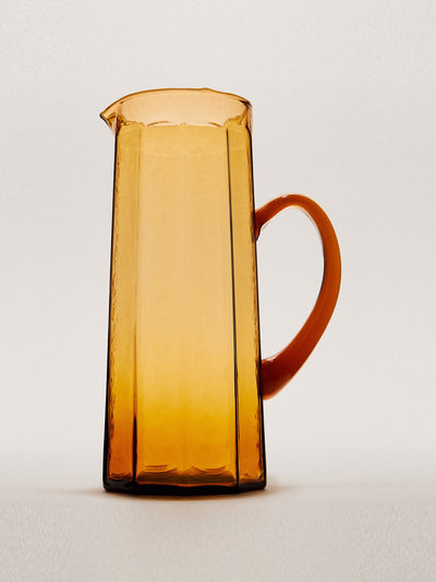 Zara Home Hammered glass jug at Collagerie
