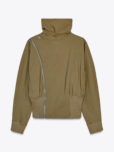 Zara High collar cardigan at Collagerie