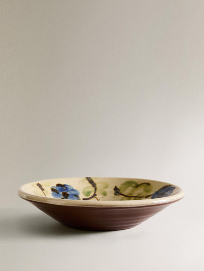 Zara Home Floral earthenware salad bowl at Collagerie