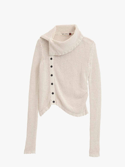 Zara Knit with buttons sweater at Collagerie