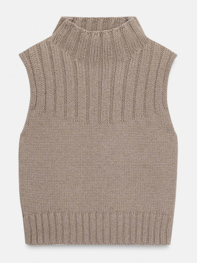 Zara Knitted high-neck top at Collagerie