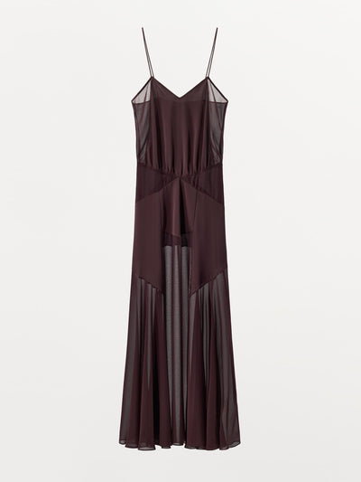 Zara Long combined dress at Collagerie