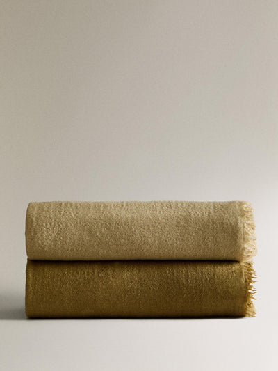 Zara Home Ombré wool throw at Collagerie