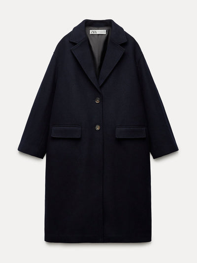 Zara Wool blend oversize coat at Collagerie