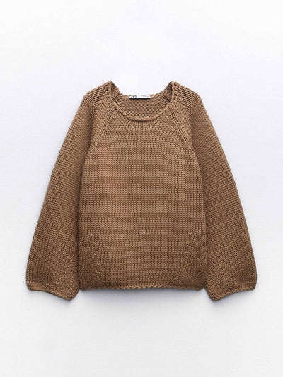 Zara Oversized knit sweater at Collagerie