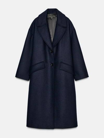 Zara Oversized wool coat at Collagerie