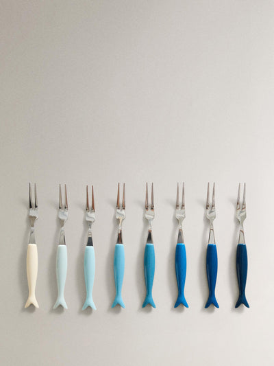 Zara Home Fish aperitif forks (set of 8) at Collagerie