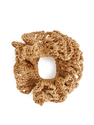 Arket Paper straw scrunchie at Collagerie