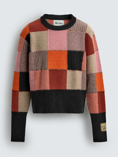 Zara Patchwork jumper at Collagerie