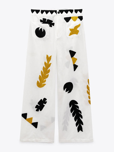 Zara Printed trousers at Collagerie