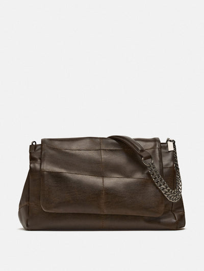 Zara Rocker shoulder bag with flap at Collagerie