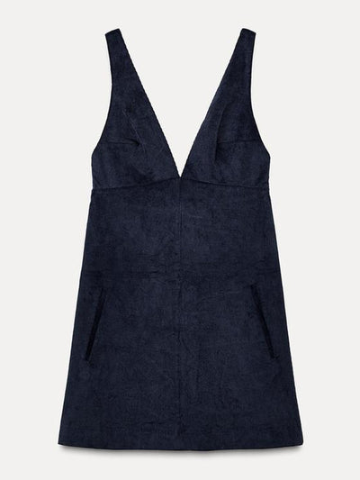 Zara Short corduroy dress at Collagerie