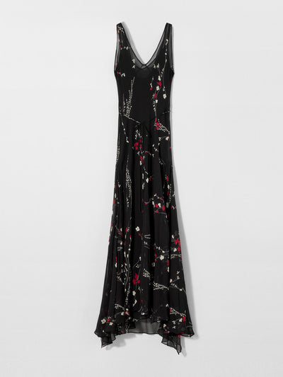 Kate Moss X Zara Silk printed dress at Collagerie