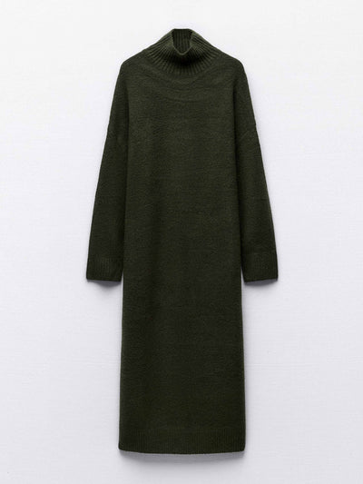 Zara Soft knit maxi dress at Collagerie