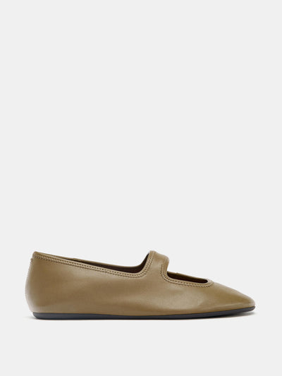 Zara Soft strap ballerinas at Collagerie