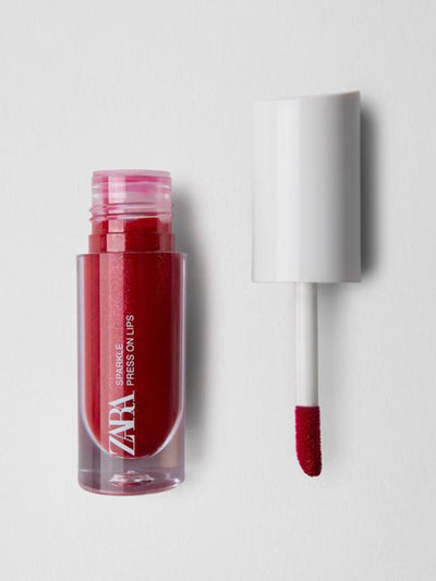 Zara Sparkle press on lips matte lipstick at Collagerie