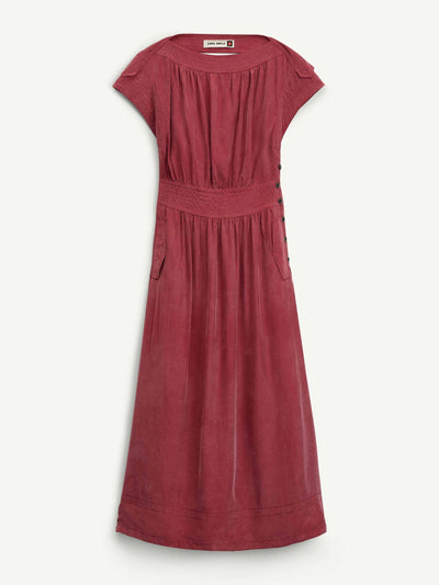 Zara Srpls Boat neck midi dress at Collagerie