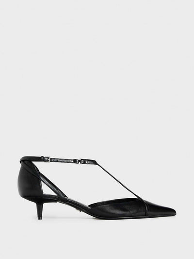 Zara x Steven Meisel Black kitten heels at Collagerie