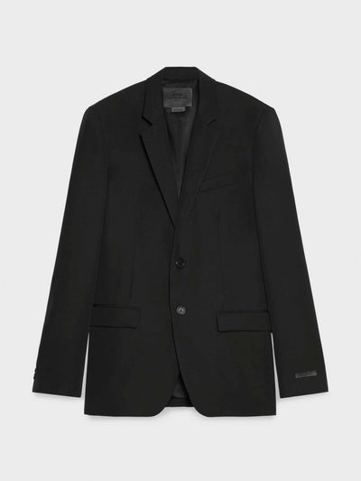 Zara Steven Meisel black wool blazer at Collagerie