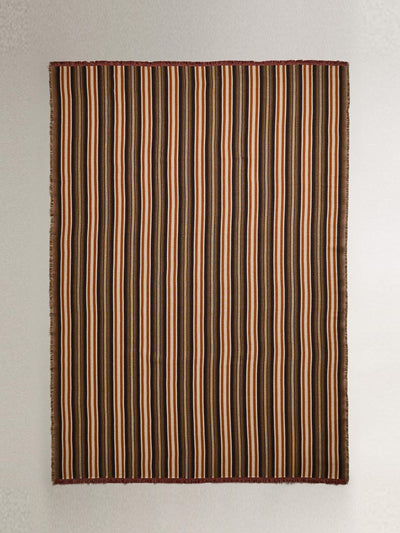 Zara Home Striped cotton throw at Collagerie