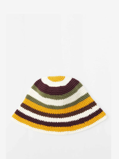 Zara Striped crochet hat at Collagerie