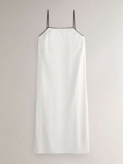 Zara Striped jacquard nightdress at Collagerie