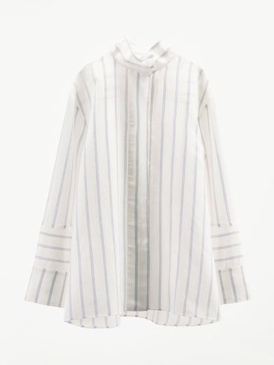 Zara Striped oversize shirt at Collagerie