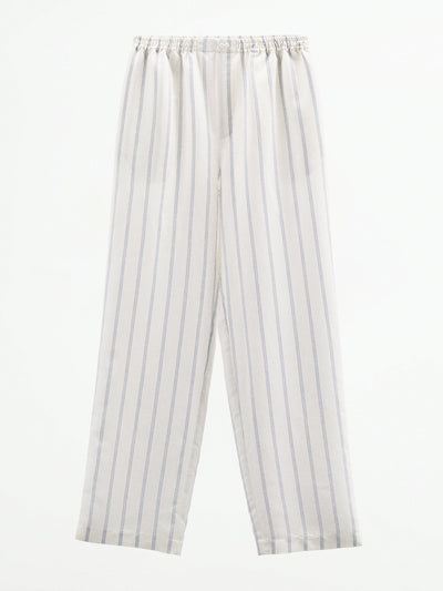 Zara Striped palazzo trousers at Collagerie