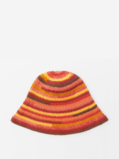 Zara Striped crochet hat at Collagerie