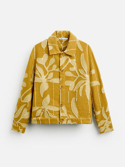 Zara Textured jacquard jacket at Collagerie