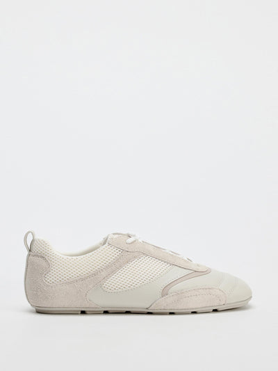 Zara White trainers at Collagerie