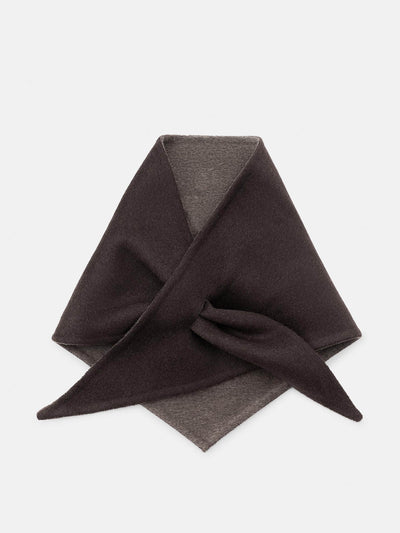 Zara Triangular bandana with wool at Collagerie